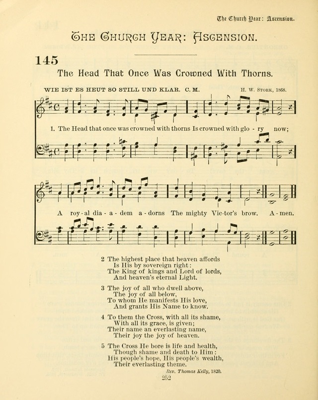 Sunday-School Book: with music: for the use of the Evangelical Lutheran congregations (Rev. and Enl.) page 254