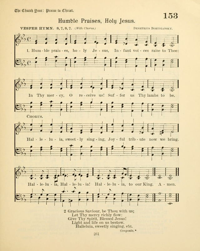 Sunday-School Book: with music: for the use of the Evangelical Lutheran congregations (Rev. and Enl.) page 263