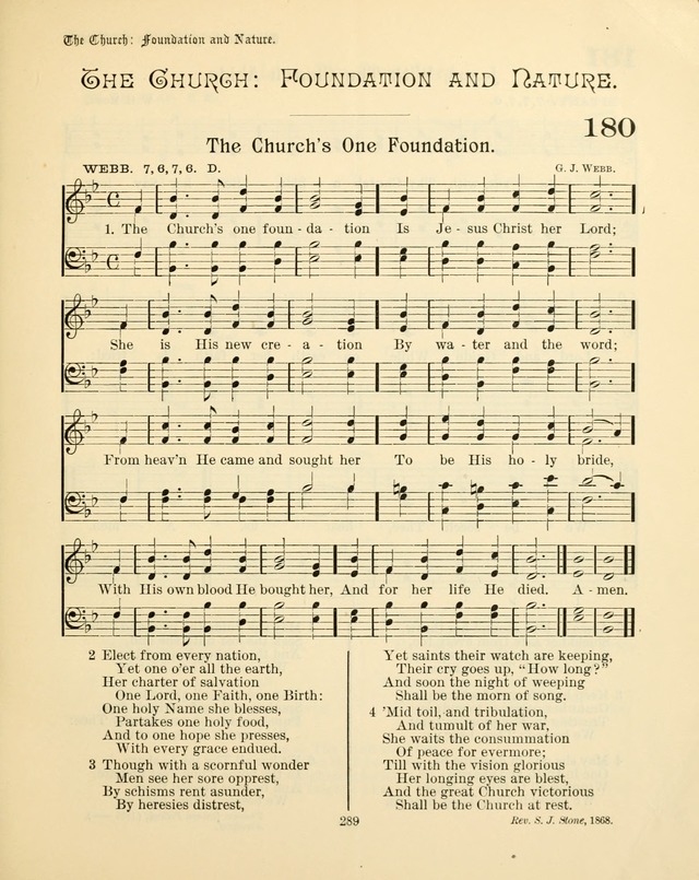 Sunday-School Book: with music: for the use of the Evangelical Lutheran congregations (Rev. and Enl.) page 291