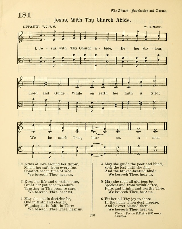 Sunday-School Book: with music: for the use of the Evangelical Lutheran congregations (Rev. and Enl.) page 292