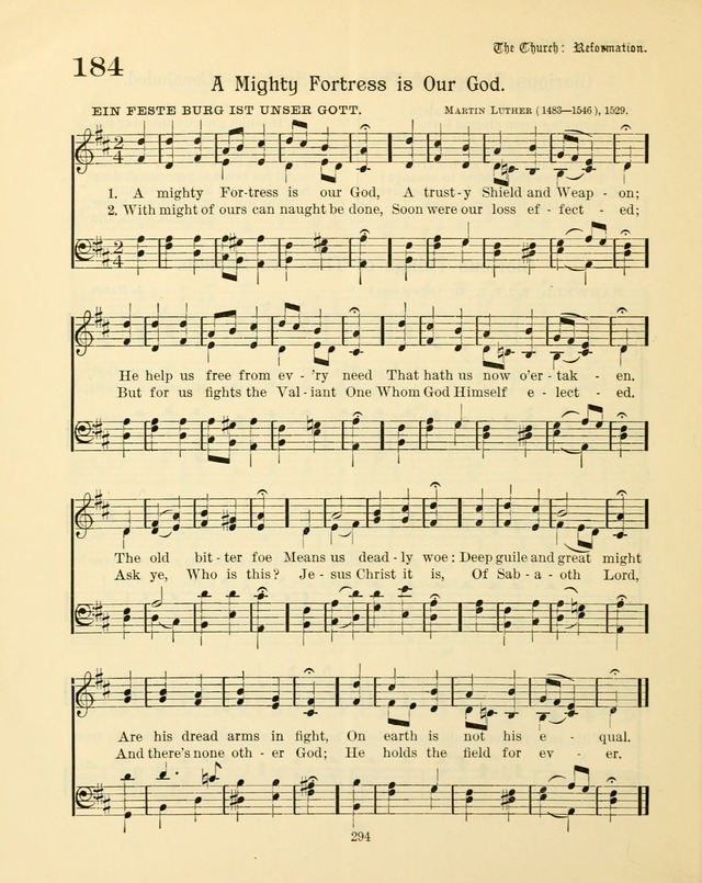 Sunday-School Book: with music: for the use of the Evangelical Lutheran congregations (Rev. and Enl.) page 296