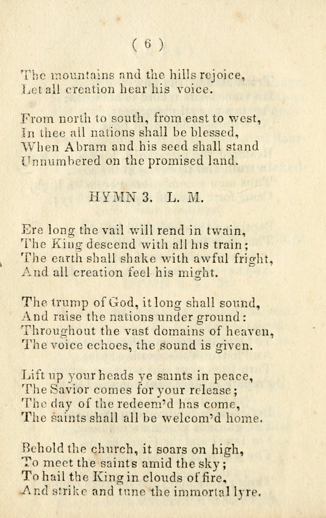 A Small Selection of Choice Hymns for the Church of Jesus Christ of       Latter Day Saints page 10