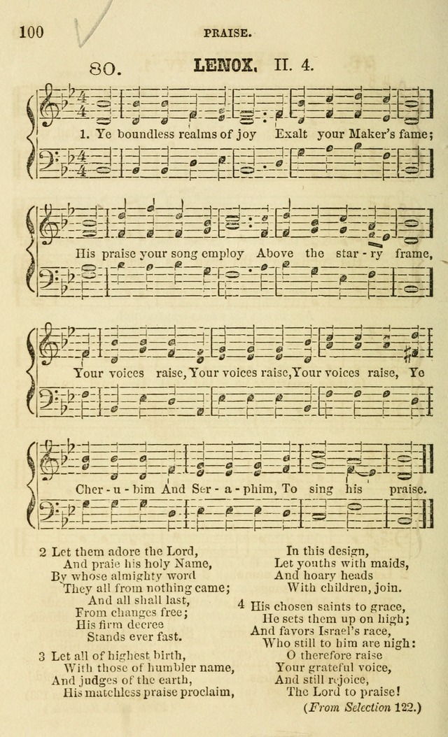 The Sunday School Chant and Tune Book: a collection of canticles, hymns and carols for the Sunday schools of the Episcopal Church page 100