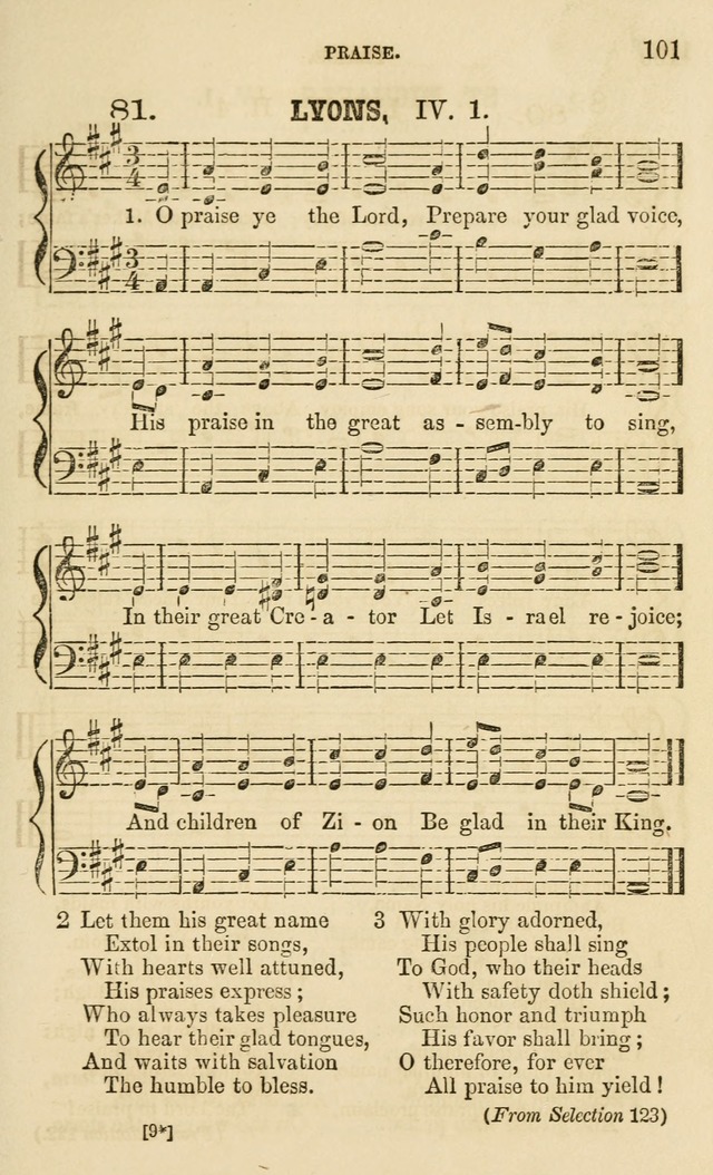 The Sunday School Chant and Tune Book: a collection of canticles, hymns and carols for the Sunday schools of the Episcopal Church page 101