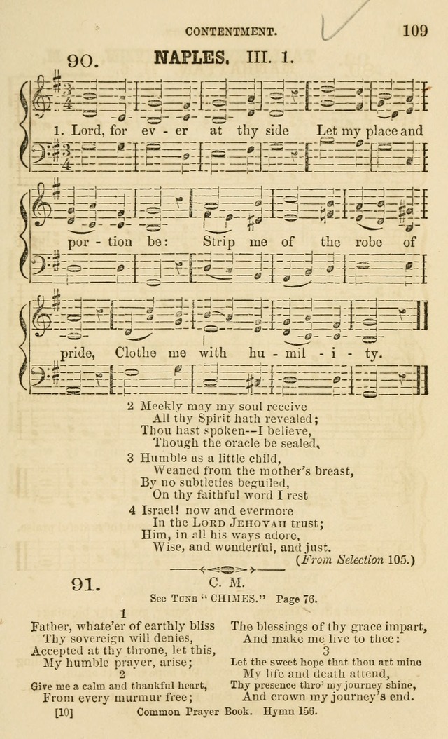 The Sunday School Chant and Tune Book: a collection of canticles, hymns and carols for the Sunday schools of the Episcopal Church page 109