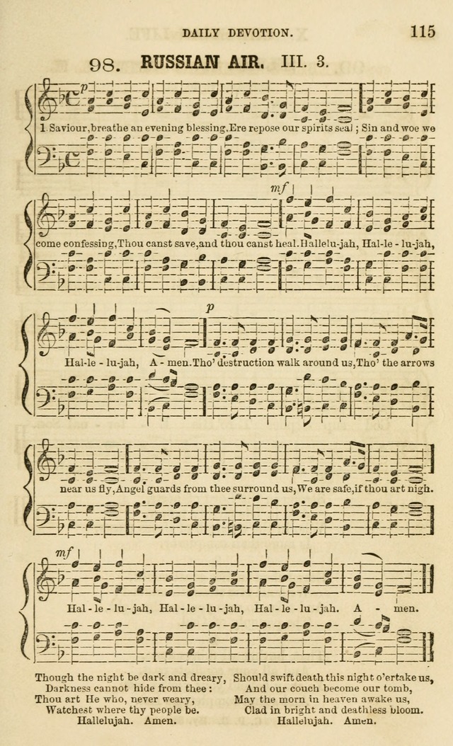 The Sunday School Chant and Tune Book: a collection of canticles, hymns and carols for the Sunday schools of the Episcopal Church page 115