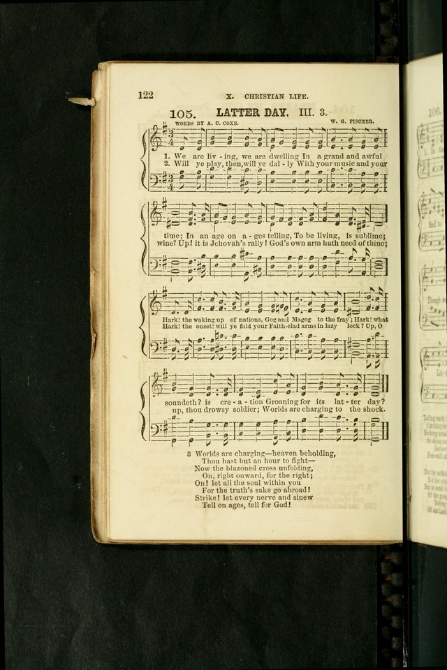 The Sunday School Chant and Tune Book: a collection of canticles, hymns and carols for the Sunday schools of the Episcopal Church page 122
