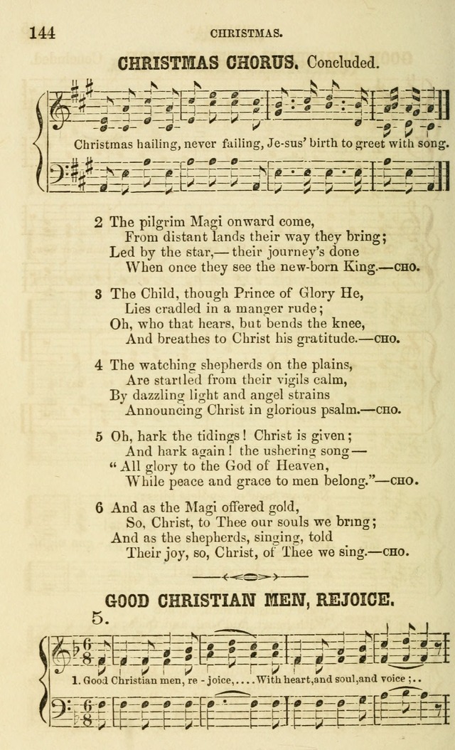 The Sunday School Chant and Tune Book: a collection of canticles, hymns and carols for the Sunday schools of the Episcopal Church page 146