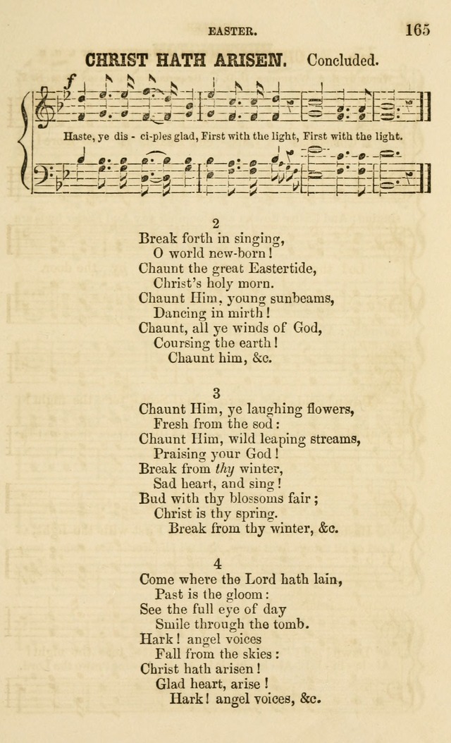 The Sunday School Chant and Tune Book: a collection of canticles, hymns and carols for the Sunday schools of the Episcopal Church page 167