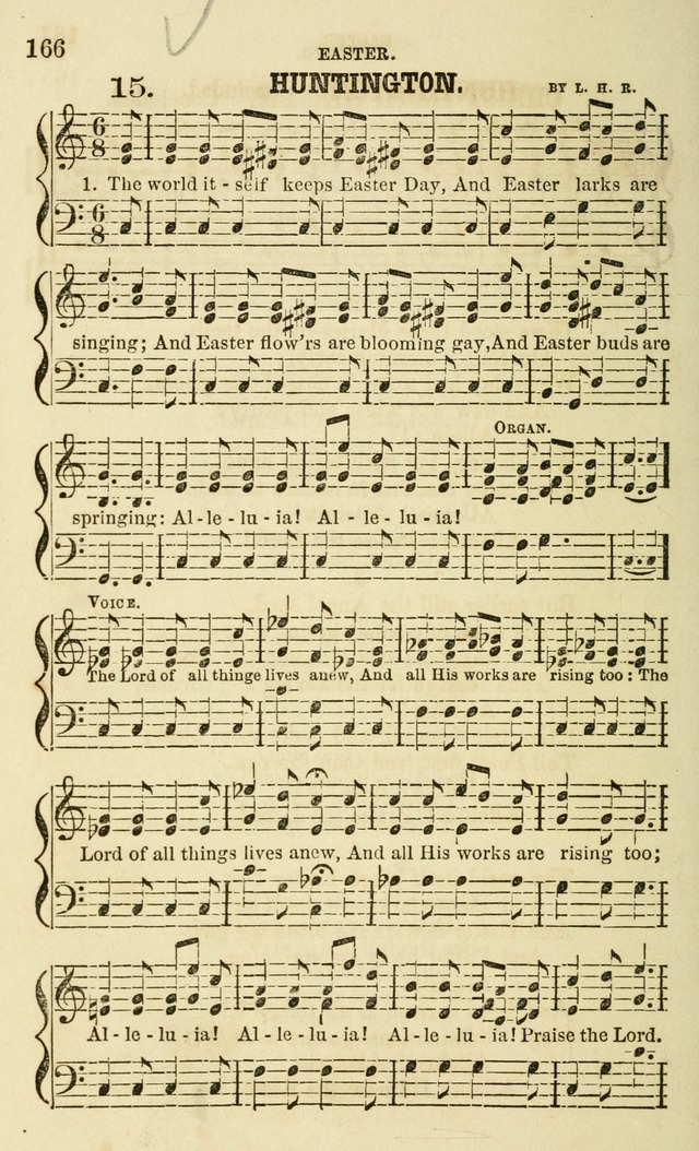 The Sunday School Chant and Tune Book: a collection of canticles, hymns and carols for the Sunday schools of the Episcopal Church page 168