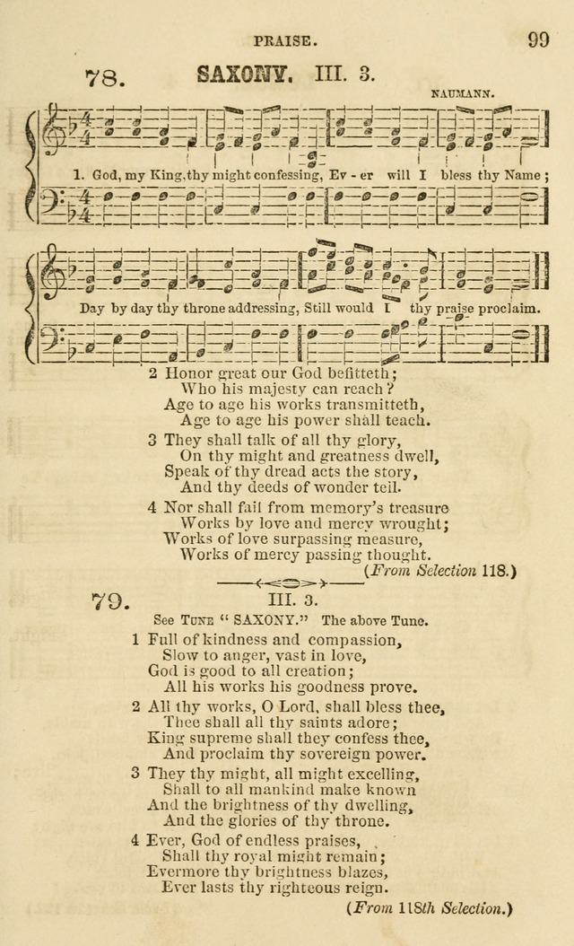 The Sunday School Chant and Tune Book: a collection of canticles, hymns and carols for the Sunday schools of the Episcopal Church page 99