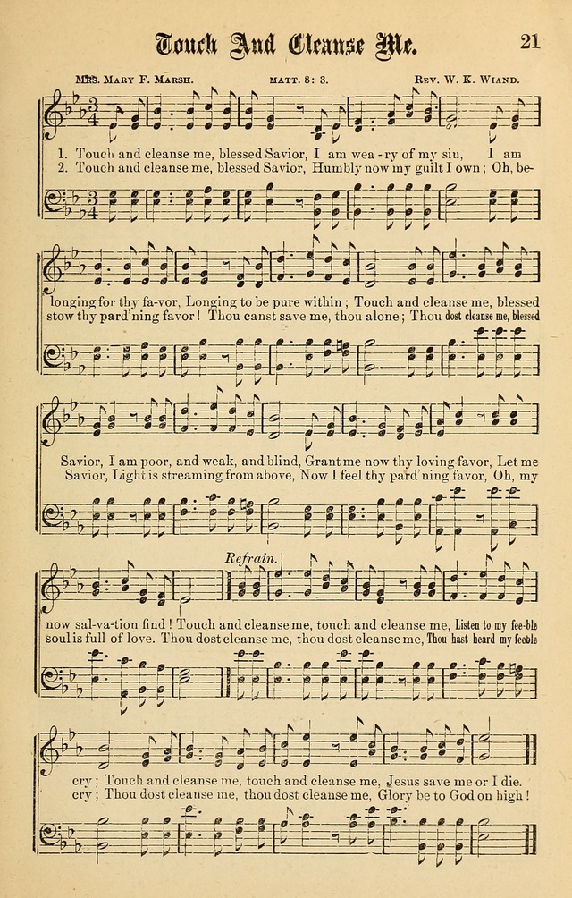 Spiritual Songs for Gospel Meetings and the Sunday School page 19