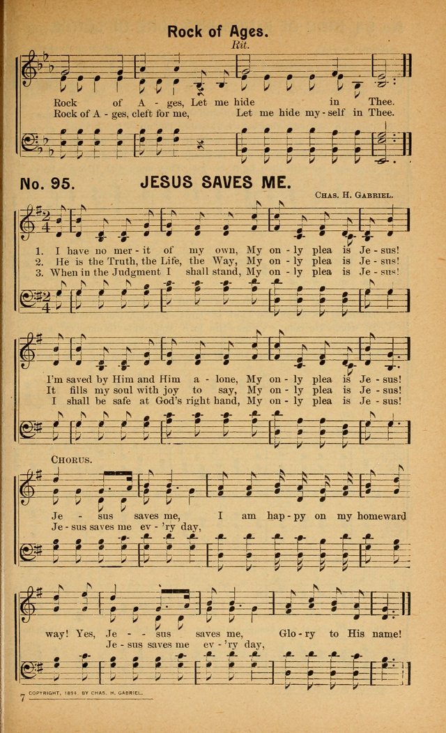 Salvation Songs: for gospel meetings, Endeavor Societies, Epworth Leagues, Baptist Unions, Sunday schools and prayer meetings page 96