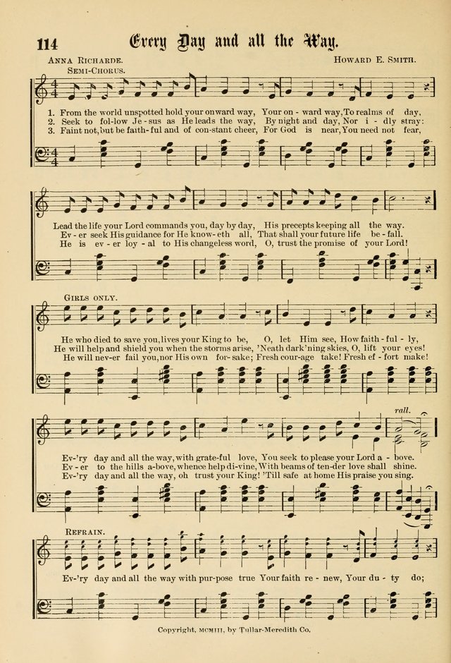 Sunday School Hymns No. 1 page 121