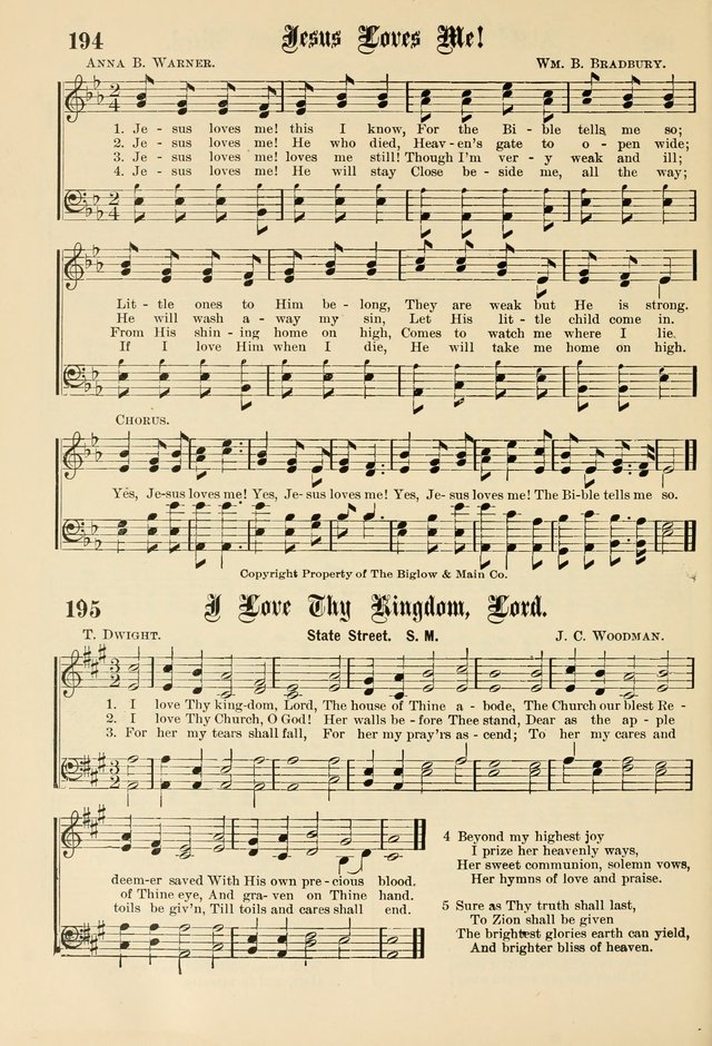 Sunday School Hymns No. 1 page 191