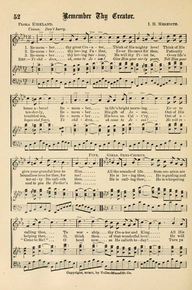 Sunday School Hymns No. 1 page 59