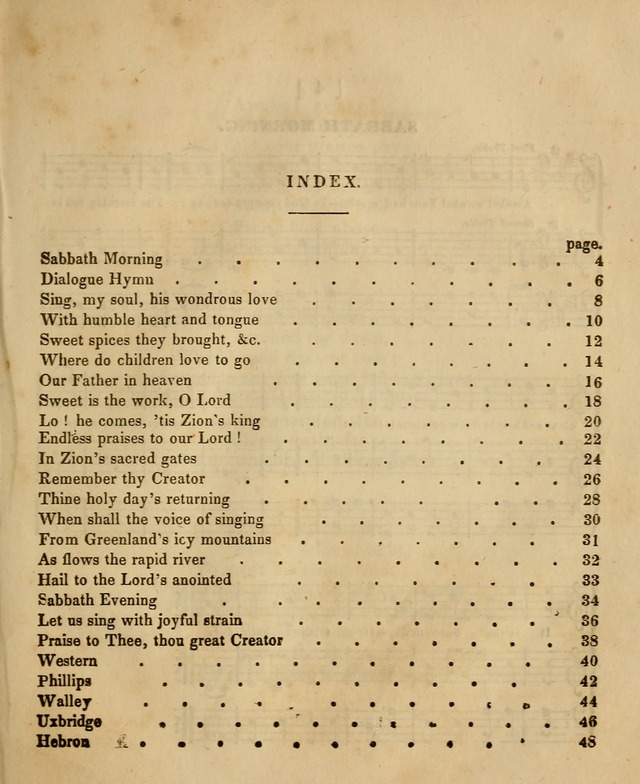 The Sabbath School Harp: being a selection of tunes and hynns, adapted to the wants of Sabbath schools, families, and social meetings (2nd ed.) page 101