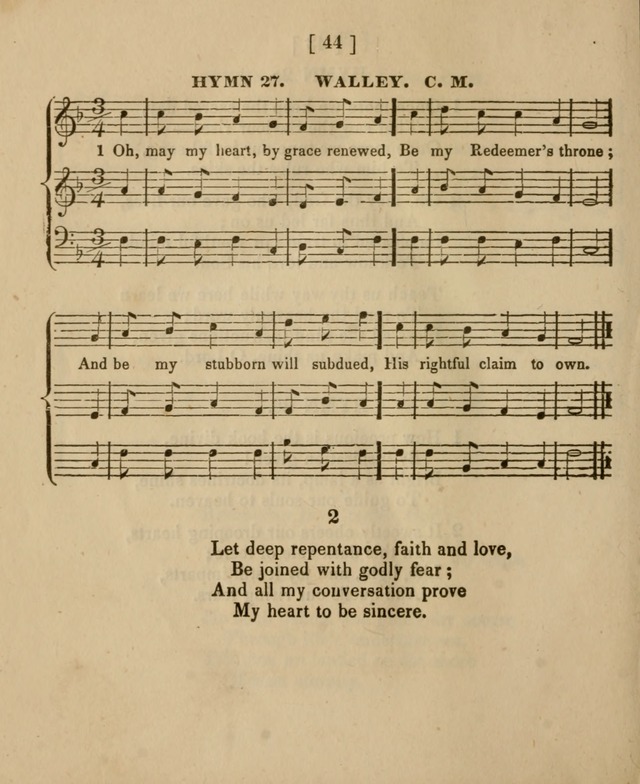 The Sabbath School Harp: being a selection of tunes and hynns, adapted to the wants of Sabbath schools, families, and social meetings (2nd ed.) page 142