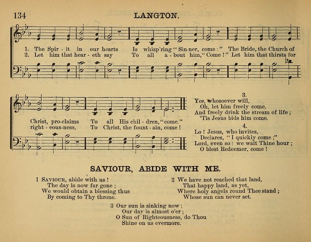 The Sunday School Hymnal: a collection of hymns and music for use in Sunday school services and social meetings page 134