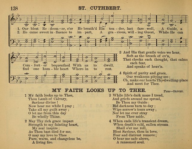 The Sunday School Hymnal: a collection of hymns and music for use in Sunday school services and social meetings page 138