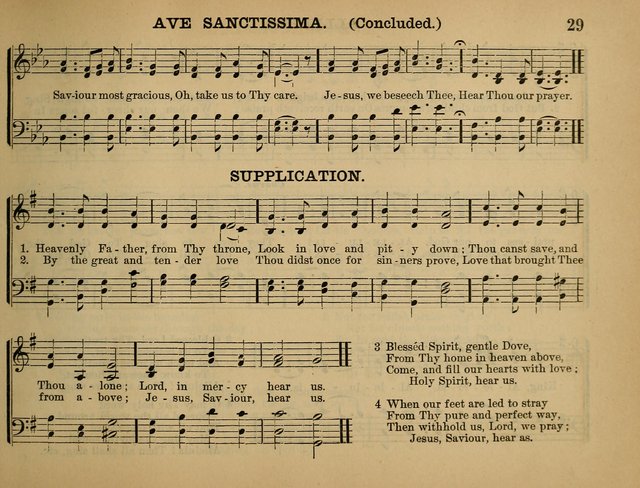 The Sunday School Hymnal: a collection of hymns and music for use in Sunday school services and social meetings page 29