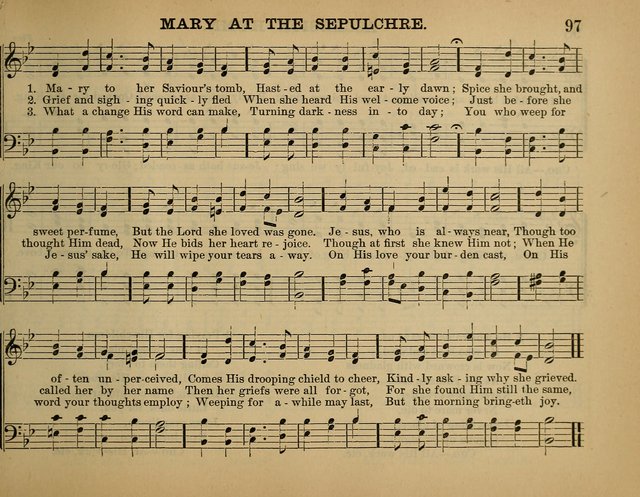The Sunday School Hymnal: a collection of hymns and music for use in Sunday school services and social meetings page 97