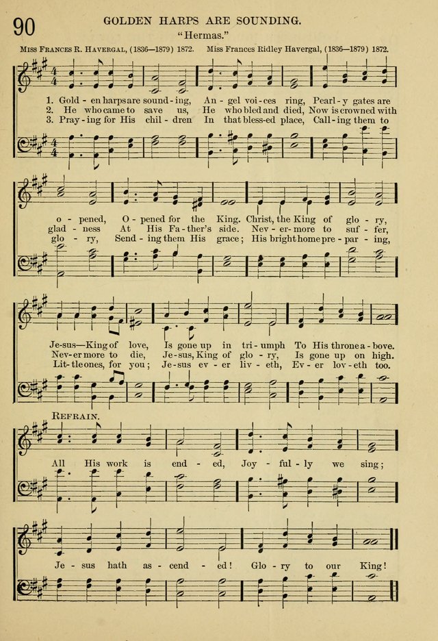 The Sunday School Hymnal: with offices of devotion page 112