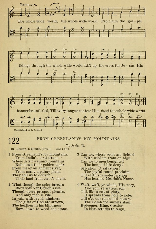 The Sunday School Hymnal: with offices of devotion page 142