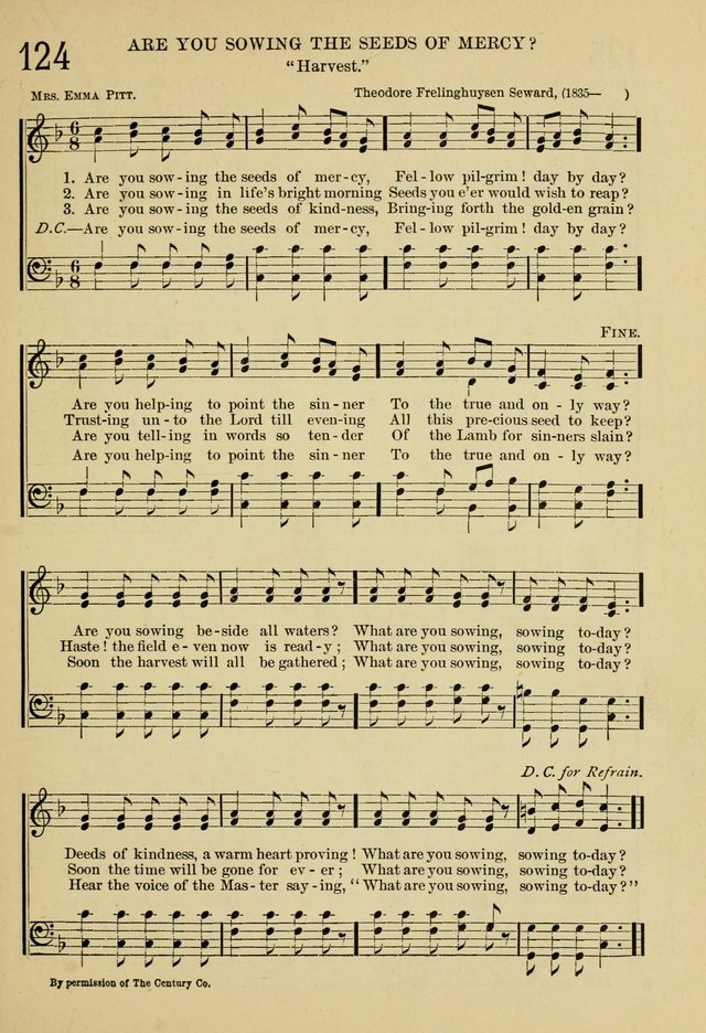 The Sunday School Hymnal: with offices of devotion page 144