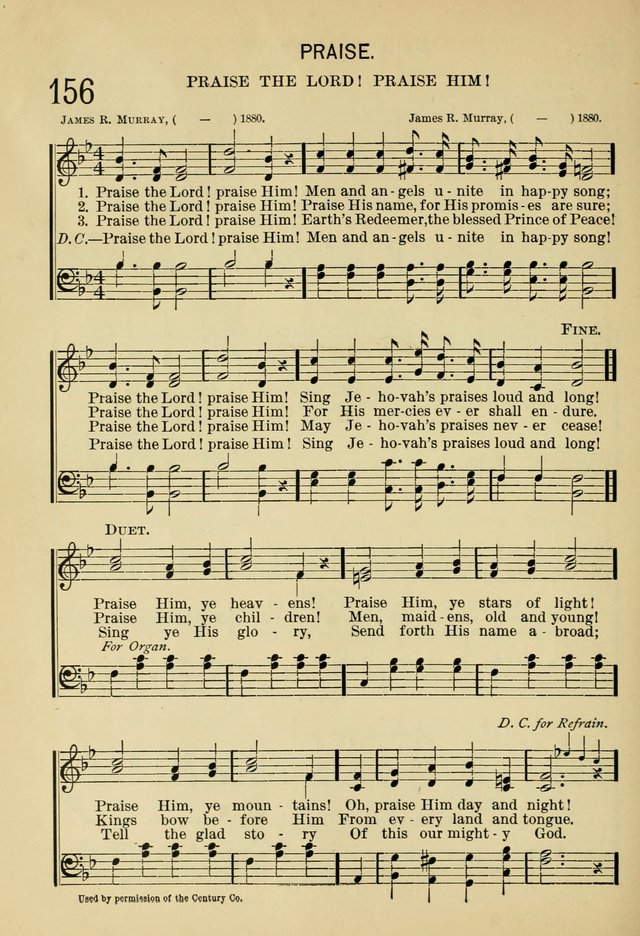 The Sunday School Hymnal: with offices of devotion page 171