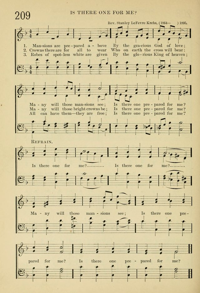 The Sunday School Hymnal: with offices of devotion page 221