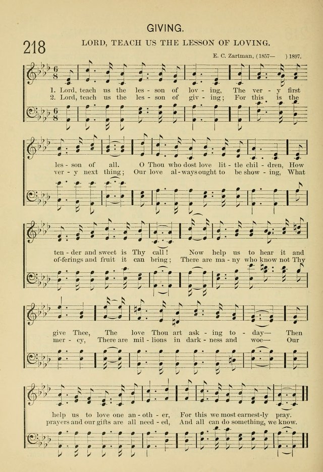 The Sunday School Hymnal: with offices of devotion page 229