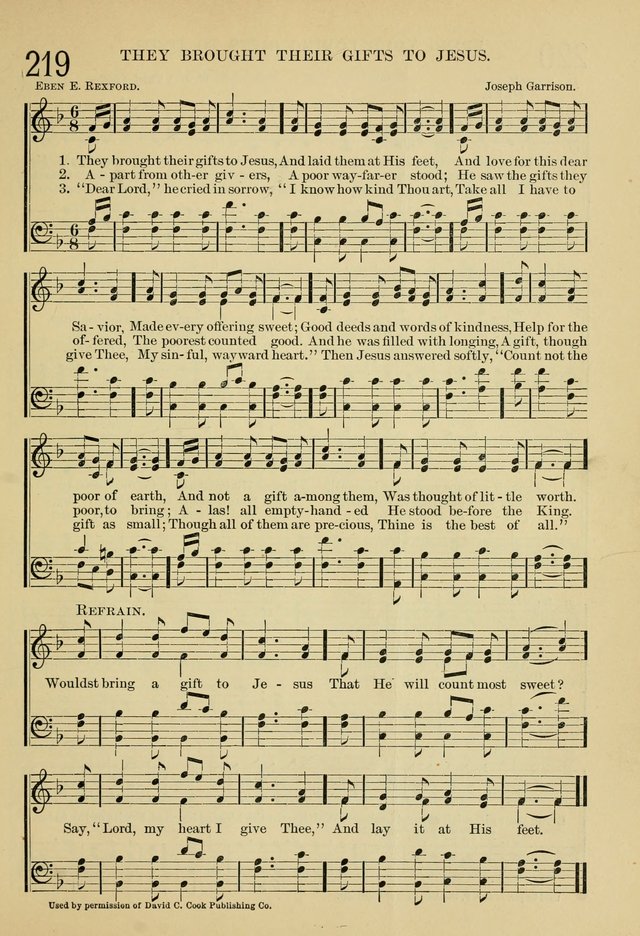 The Sunday School Hymnal: with offices of devotion page 230