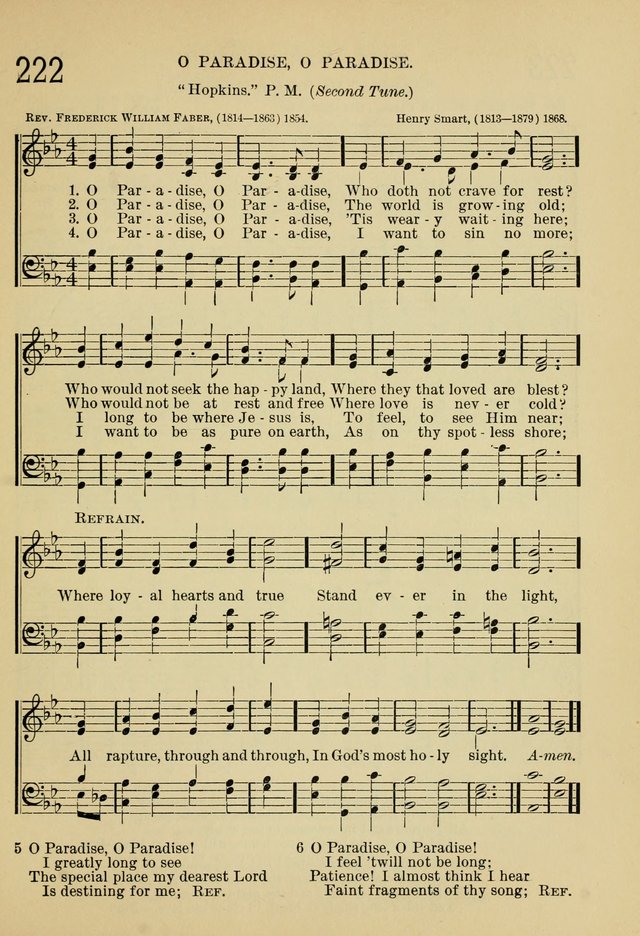 The Sunday School Hymnal: with offices of devotion page 234