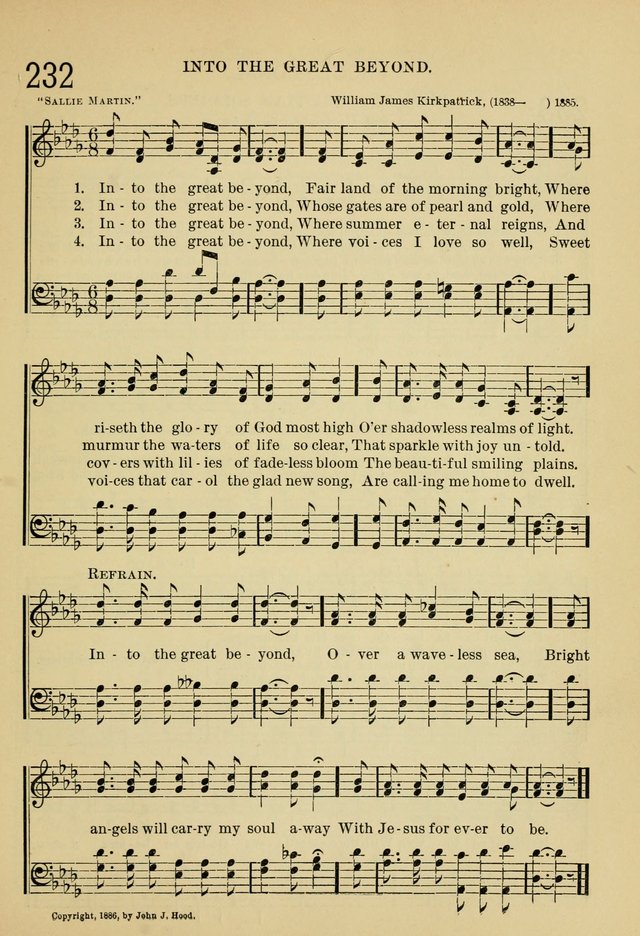 The Sunday School Hymnal: with offices of devotion page 244