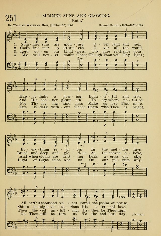 The Sunday School Hymnal: with offices of devotion page 264