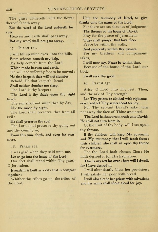 The Sunday School Hymnal: with offices of devotion page 27