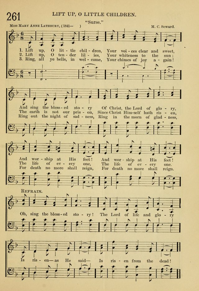 The Sunday School Hymnal: with offices of devotion page 274