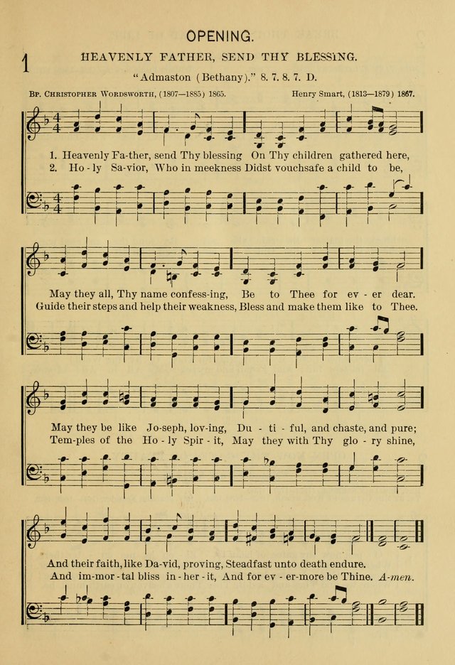 The Sunday School Hymnal: with offices of devotion page 28