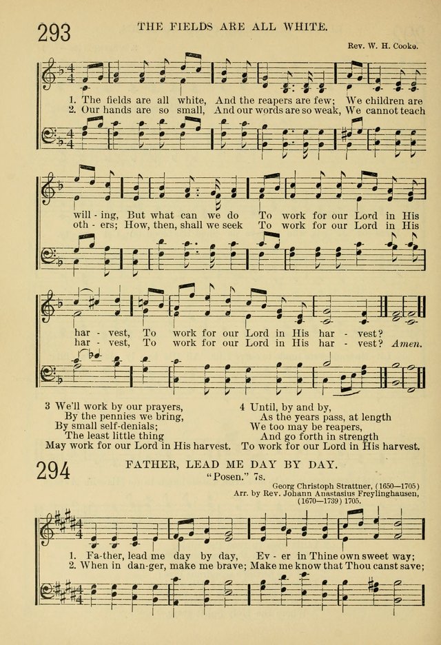 The Sunday School Hymnal: with offices of devotion page 297