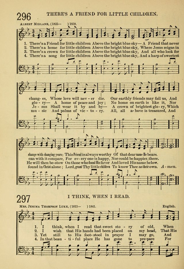 The Sunday School Hymnal: with offices of devotion page 299