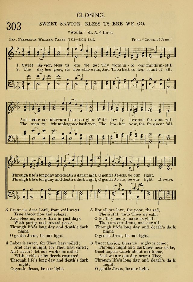 The Sunday School Hymnal: with offices of devotion page 304