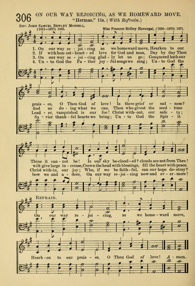 The Sunday School Hymnal: with offices of devotion page 307