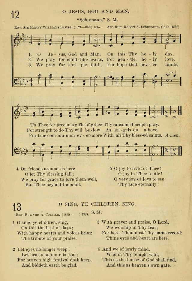 The Sunday School Hymnal: with offices of devotion page 37