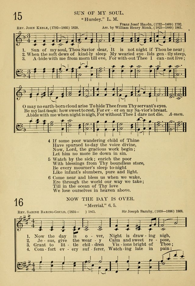 The Sunday School Hymnal: with offices of devotion page 39