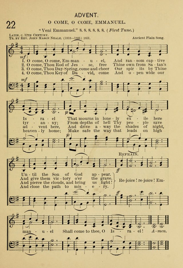 The Sunday School Hymnal: with offices of devotion page 42