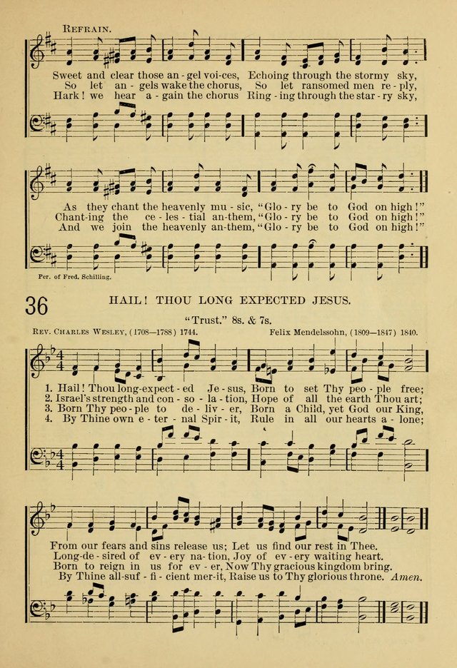 The Sunday School Hymnal: with offices of devotion page 58