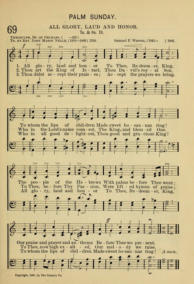 The Sunday School Hymnal: with offices of devotion page 92