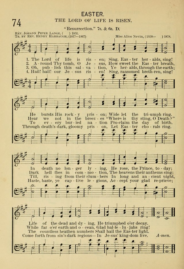 The Sunday School Hymnal: with offices of devotion page 97