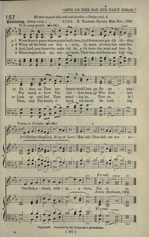 The Sunday School Hymnary: a twentieth century hymnal for young people (4th ed.) page 160